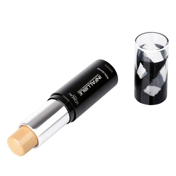 L'Oreal Paris Infallible Longwear Shaping Stick Highlighter 42 Gold is Cold New - Picture 3 of 5